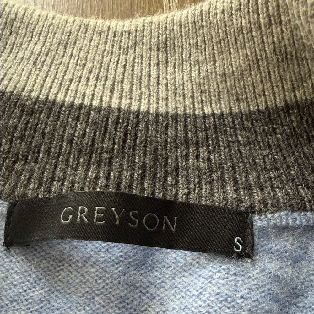 Greyson Cashmere Wool Golf Sweater, Montauk Downs Sweater, Hamptons Golf - Picture 2 of 3